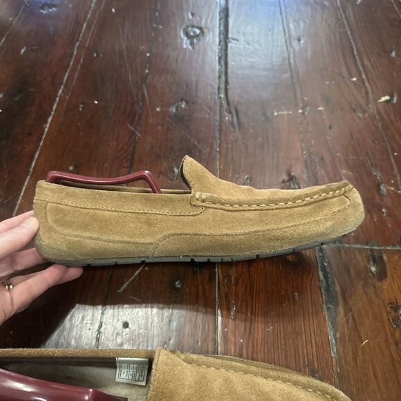 UGG Australia Alder Suede Slipper for Men, Size US 9 - Chestnut Indoor/Outdoor main image 13